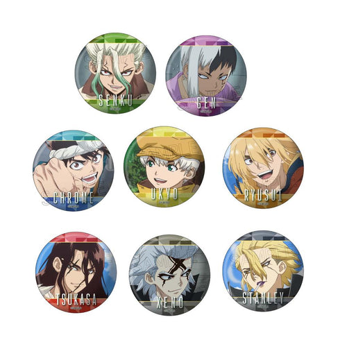 『Dr.STONE』百面相 缶バッジ Vol.2 BOX(8個入り)
